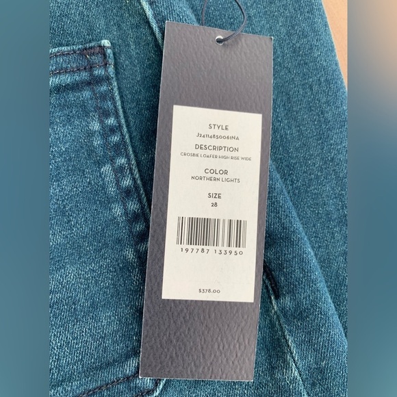 CURRENT SEASON VERONICA BEARD Women's Crosbie High-Rise Wide-Leg Jeans NWT - Picture 10 of 10